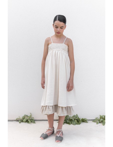 Dress Strappy RAFFIA'S CROCHET