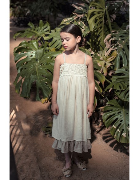 Dress Strappy RAFFIA'S CROCHET