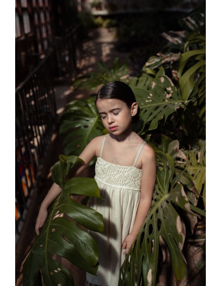 Dress Strappy RAFFIA'S CROCHET