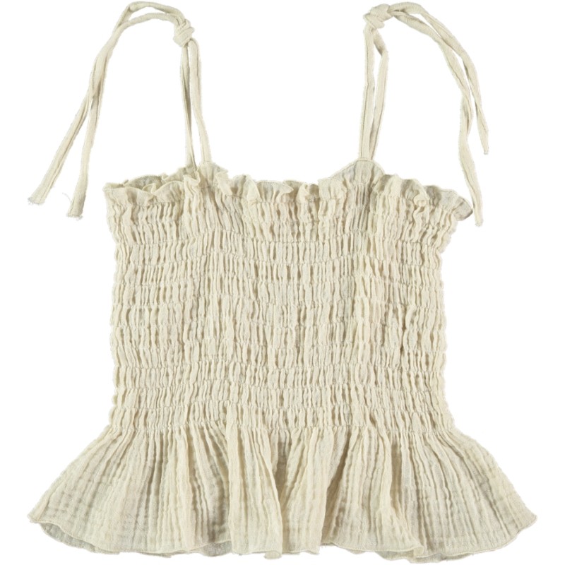 CO01-Top SMOCK - Ecru