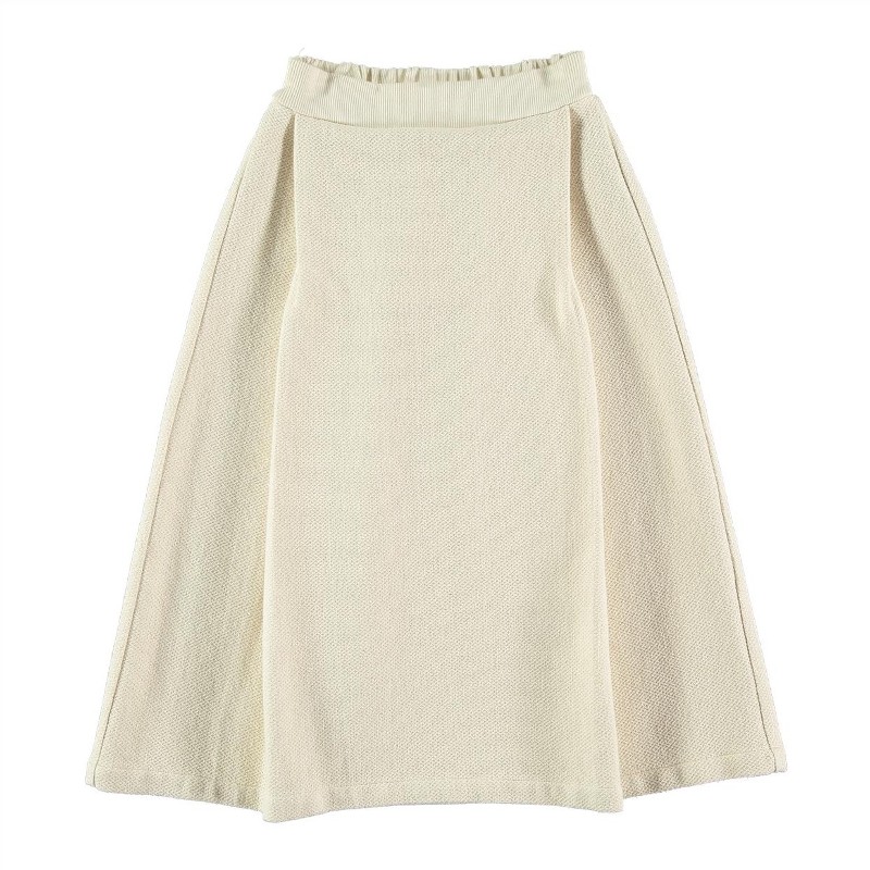 FF01-Skirt PLEATED - Ecru