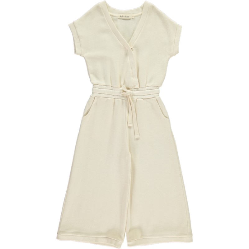MF01-Jumpsuit VEST - Ecru