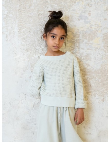 SU02-Sweatshirt TEXTURE - Water