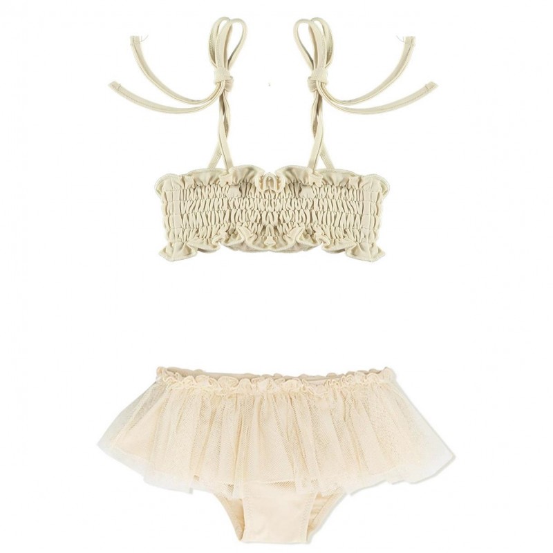 BK05-Bikini TUTU - Beige