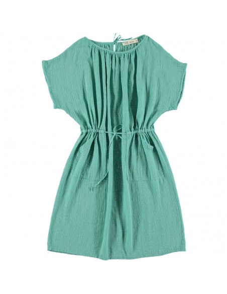PL02-Beach Dress POCKETS - Green