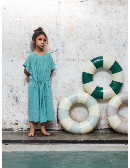 PL02-Beach Dress POCKETS - Green