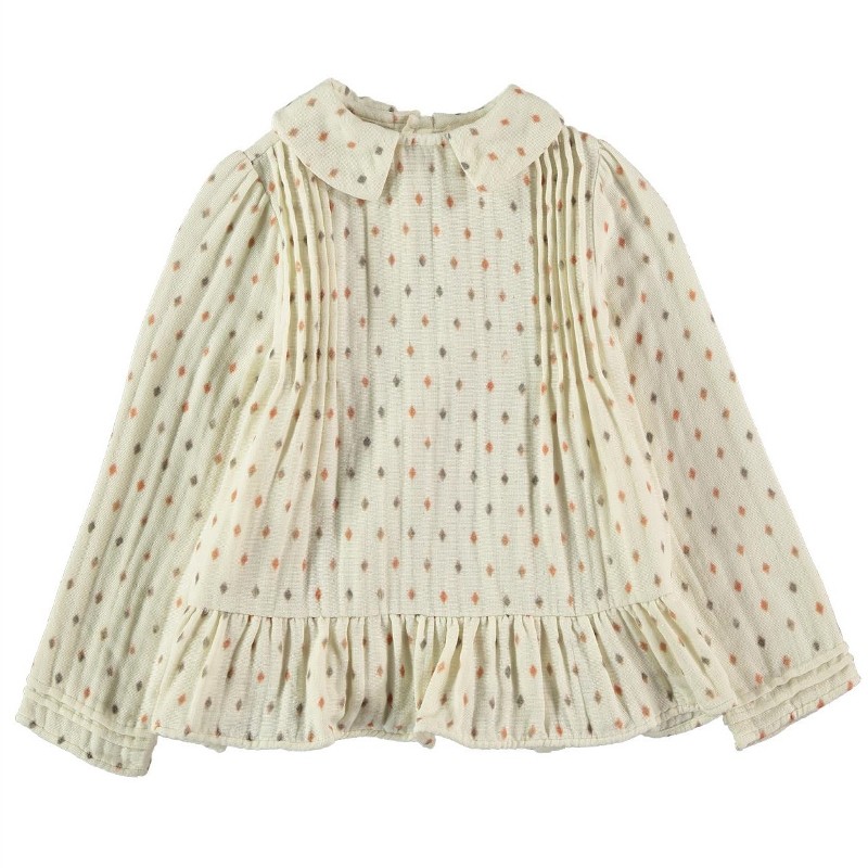 BL04-Blouse PLEATED DETAILS Small...