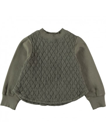 SU03-Sweatshirt PADDED Gray