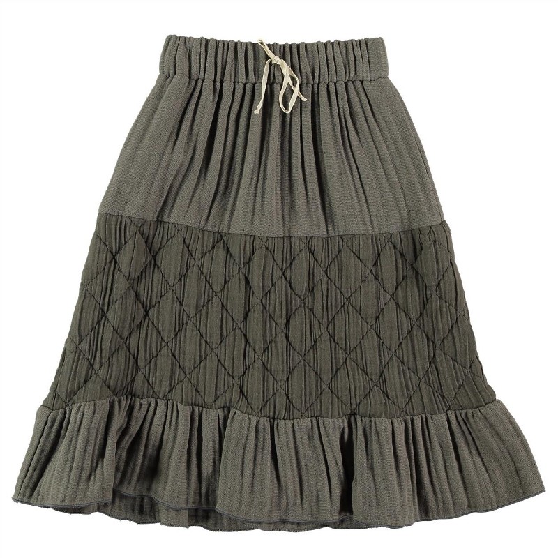 F02-Skirt PADDED Gray