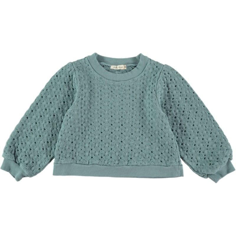 SU02-Sudadera TRICOT - Turquesa