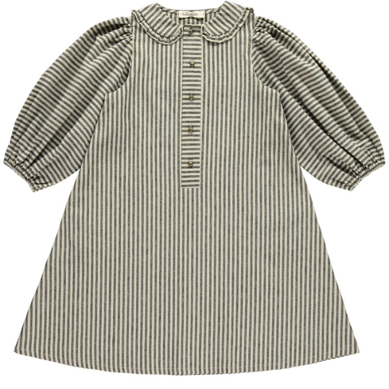 V03-Dress STRIPED SAILOR