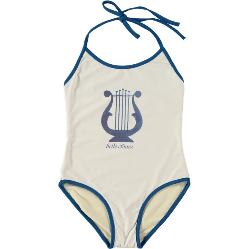 Swimsuit ORPHEUS - Beige - Blue