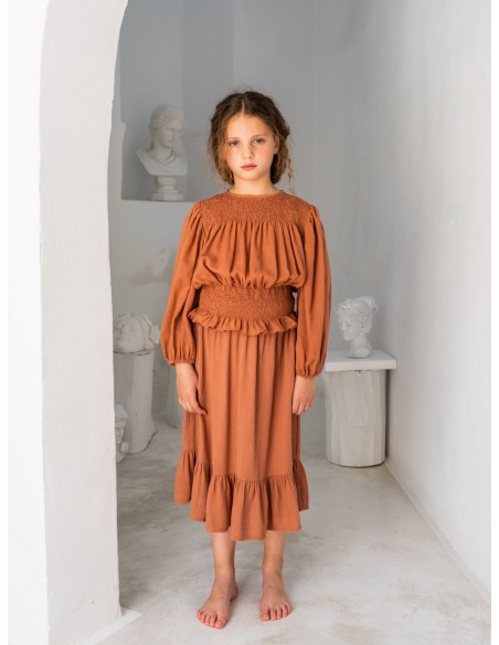 Blusa CLIO - Arcilla