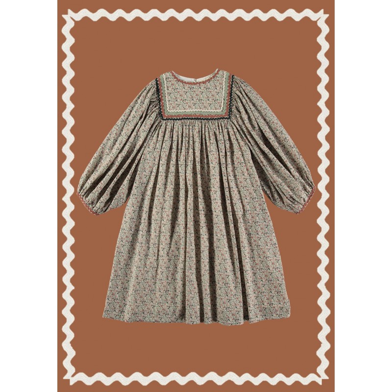 Vestido FLORAL CANESU ZIG-ZAG - Floral