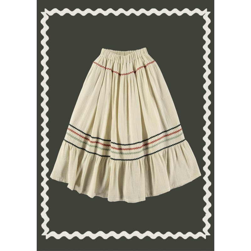 Skirt LONG - Ecru