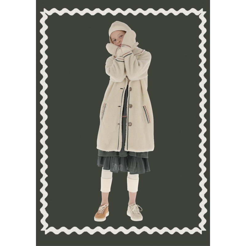 Hat BALACLAVA LAMB - Ecru