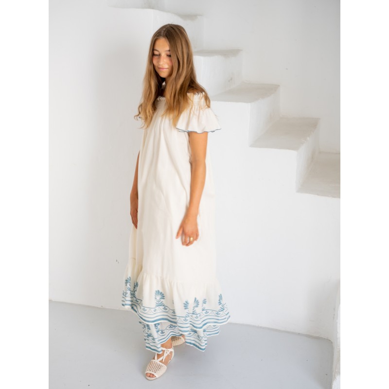 Dress CHLORINE - Ecru