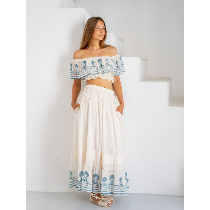 Skirt CHLORIS - Ecru
