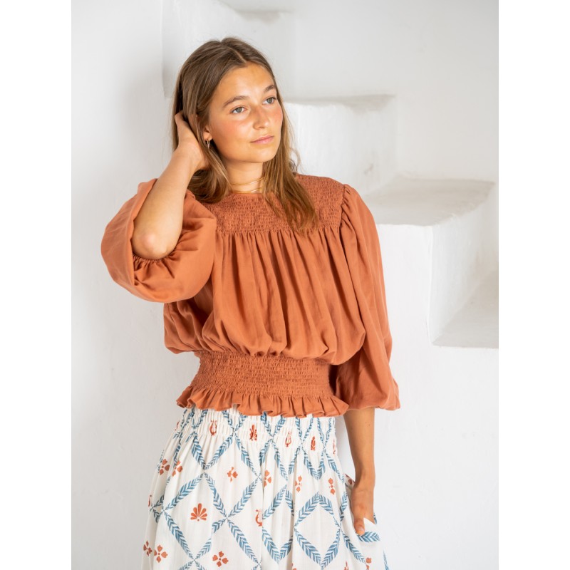 Blouse CLIO - Russet