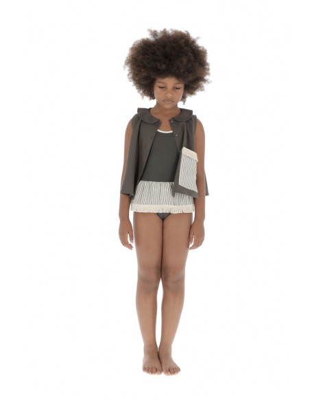 Blusa BOLSILLO OVERSIZE - Tierra Volcanica