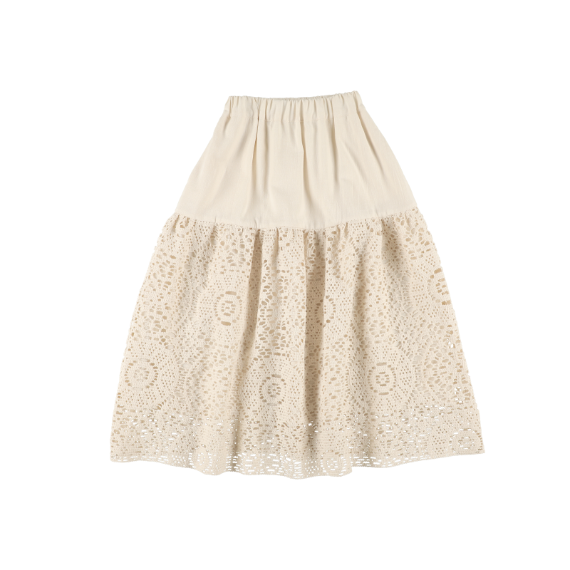 Skirt CROCHET - Ecru