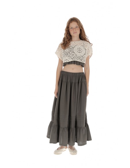 Top CROCHET - Crudo