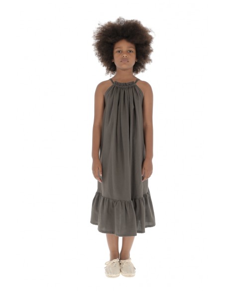 Dress HALTER NECK - Volcanic Earth