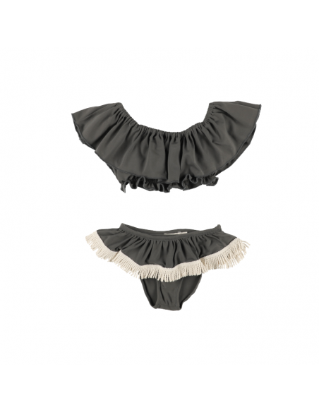 Bikini VOLANTON FLECO - Tierra Volcanica