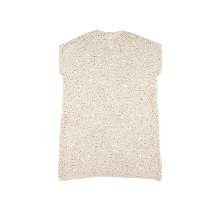 Kaftan CROCHET - Crudo