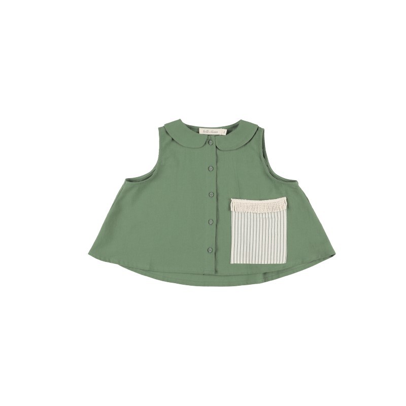 Blusa BOLSILLO OVERSIZE - Cactus