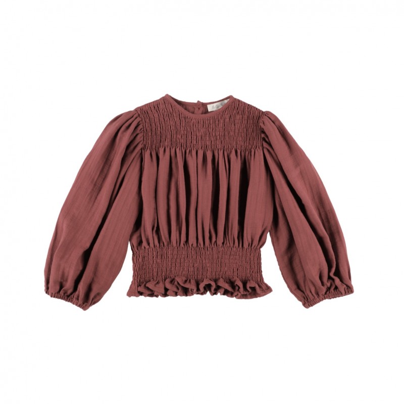 Blouse SMOCK - Bordeaux