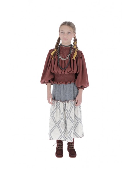 Blusa SMOCK - Burdeos