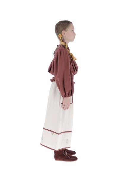 Blusa SMOCK - Burdeos