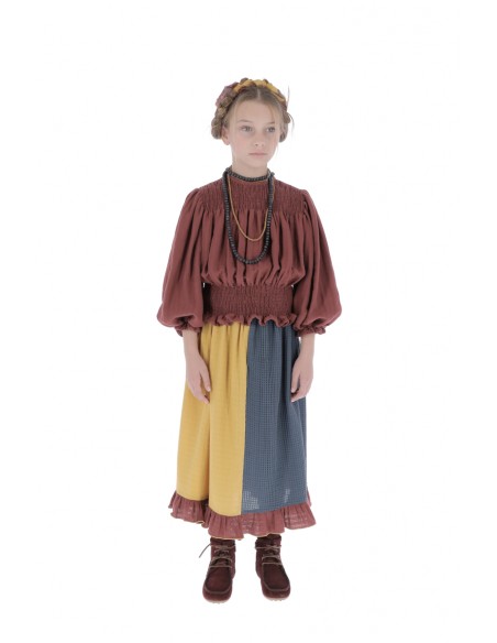 Blusa SMOCK - Burdeos
