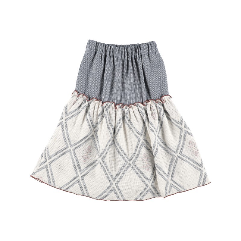 Skirt COMBI - Embroidered Diamond