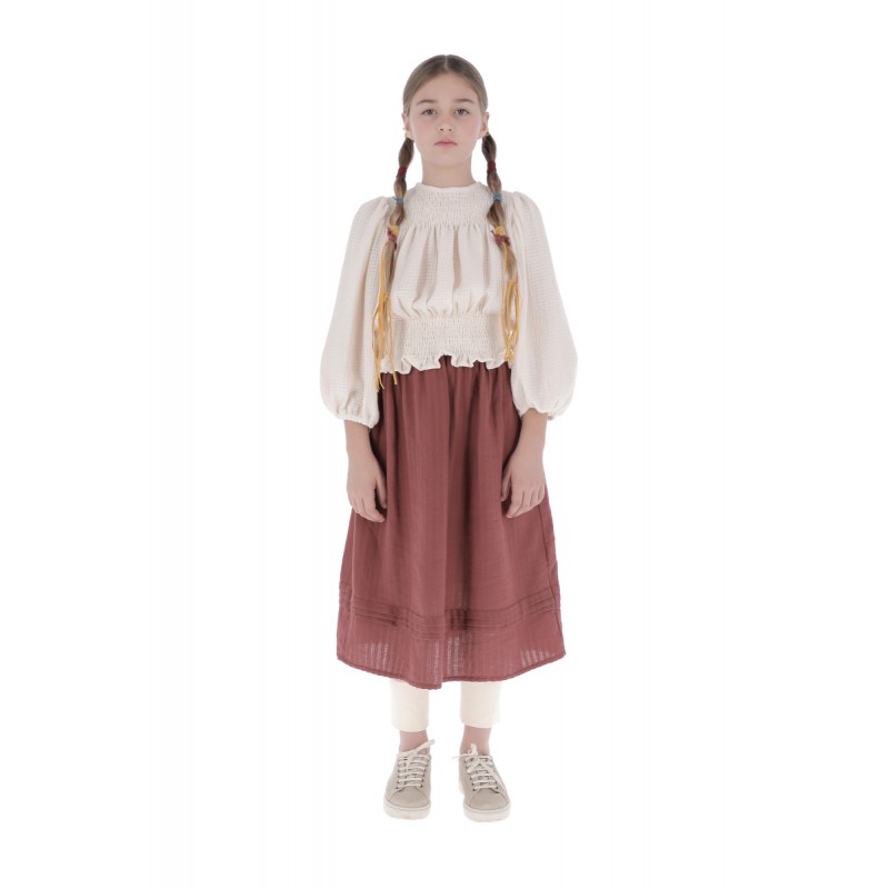 Blusa SMOCK - Crudo