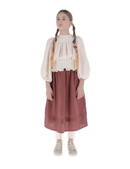 Blusa SMOCK - Crudo