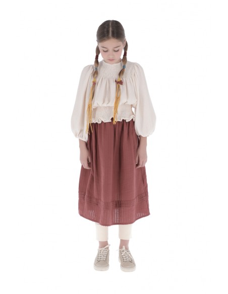 Blusa SMOCK - Crudo