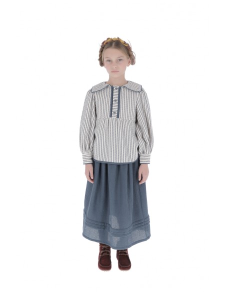 Skirt DRAWSTRINGS - BLue