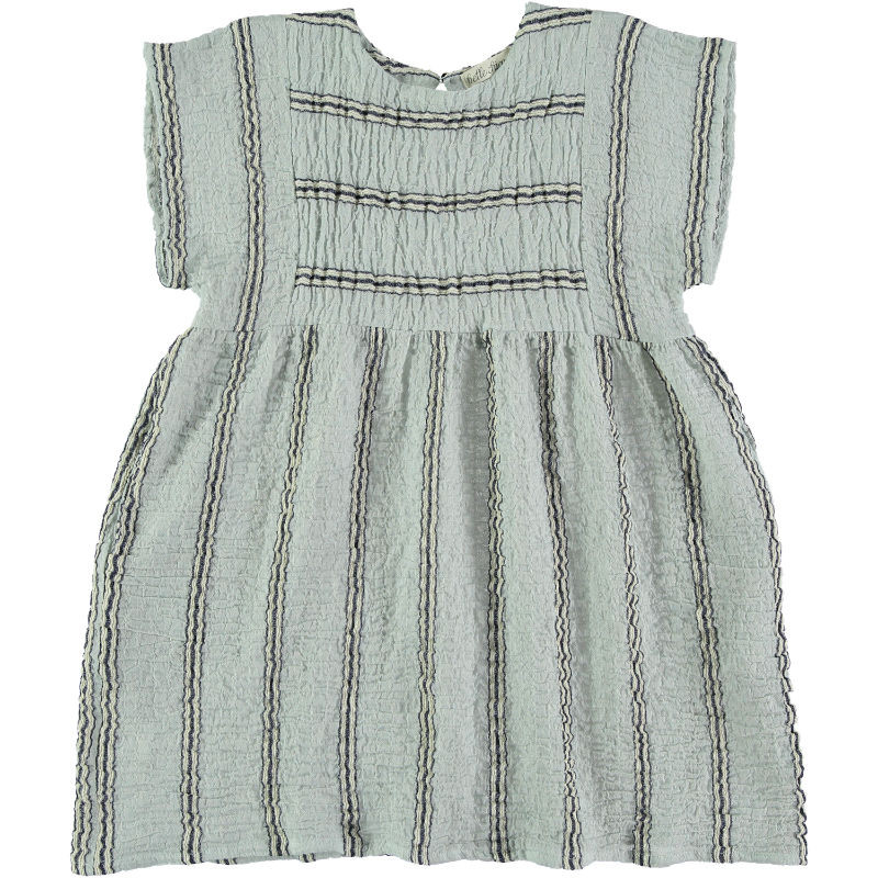 Dress STRIPES Aqua