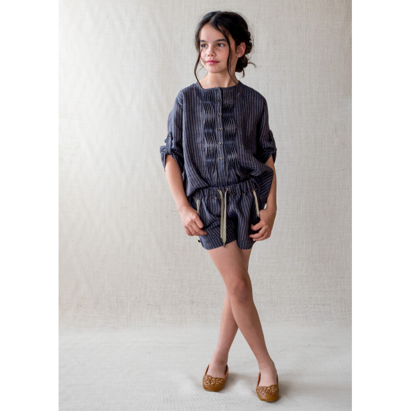 Blouse HAENDEL Linen Stripes