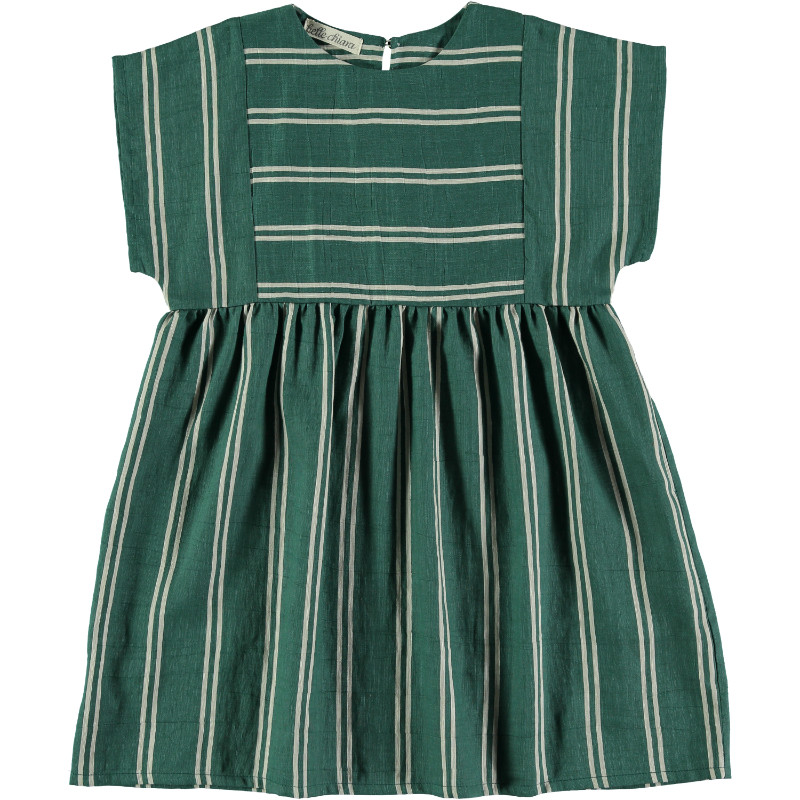 Dress STRIPES Green