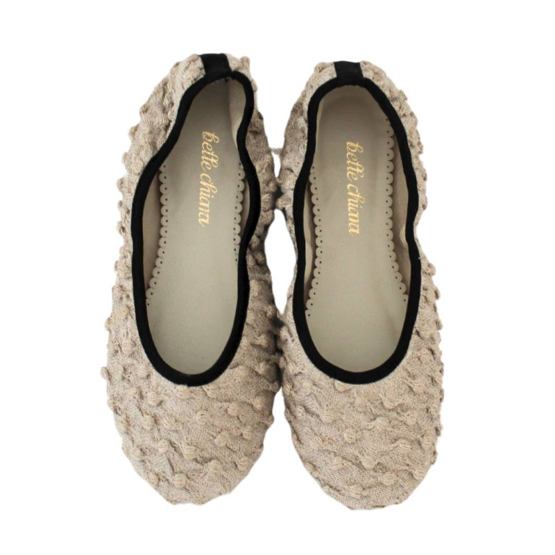 BALLERINA Bubbles Natural Linen
