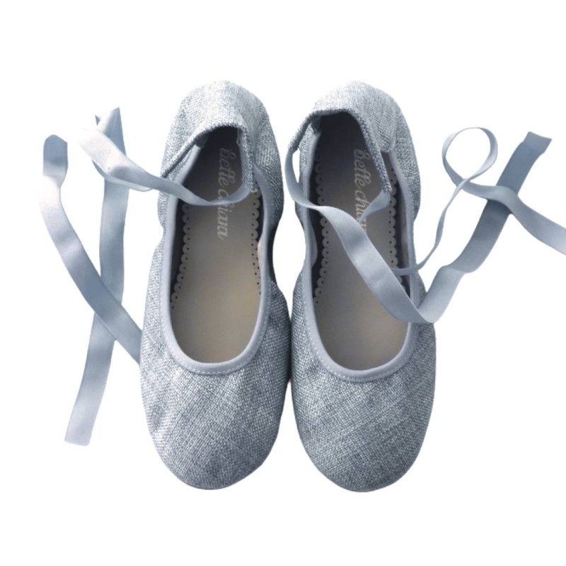 AUDREY Blue Linen