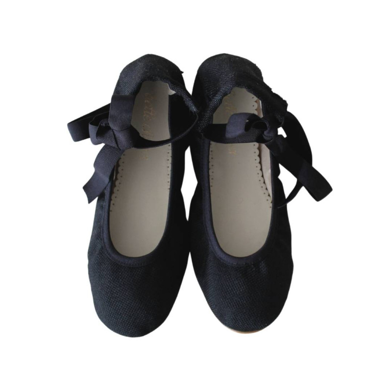 AUDREY Black Linen