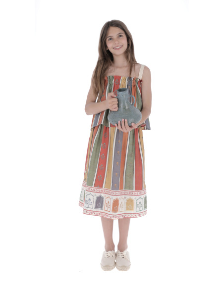 TP07- Top - Rayas Multicolor
