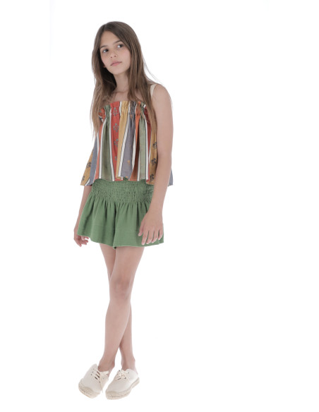 TP07- Top - Rayas Multicolor