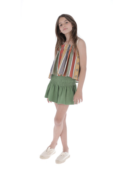TP07- Top - Rayas Multicolor