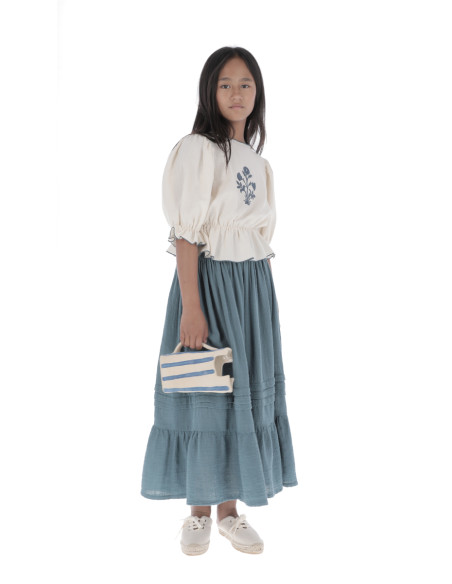 BL01- Blusa CALENDULA - Crudo
