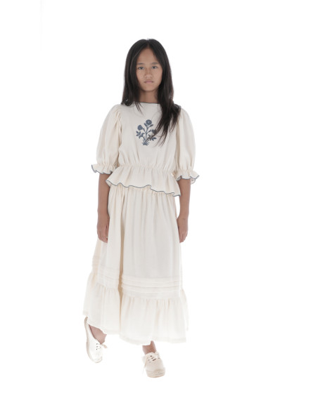 BL01- Blusa CALENDULA - Crudo